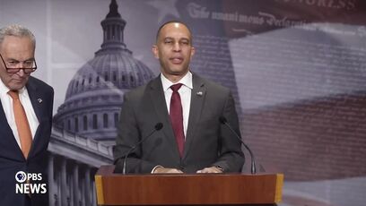 Hakeem Jeffries sounds mad USAID is accused of waste and fraud