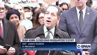 Jamie Raskin shows how scared Democrats are after USAID gets shut down and exposed