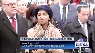 Ilhan Omar is furious because Trump NIXED the USAID that was WASTING MONEY