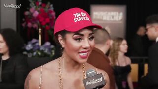 'I love to see rapists, human traffickers deported' - Joy Villa at the GRAMMYs