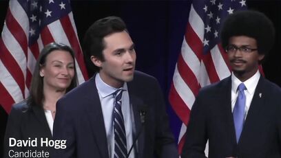 David Hogg claims he 'walks the walk' in embarrassing speech for DNC vice chair