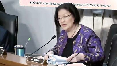 Mazie Hirono got smart with Kash Patel, then we dug up her past