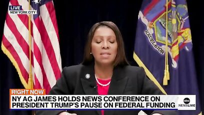Letitia James continues Trump-hating witch-hunt with new lawsuit
