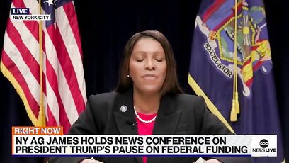Letitia James continues Trump-hating witch-hunt with new lawsuit