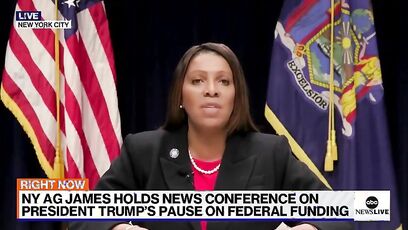 Letitia James continues Trump-hating witch-hunt with new lawsuit