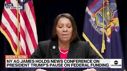Letitia James continues Trump-hating witch-hunt with new lawsuit