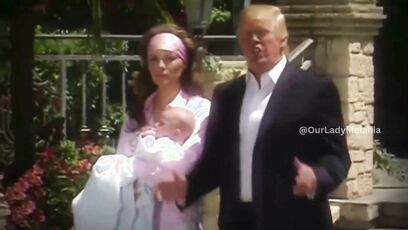 Old video from 'The Apprentice' shows Barron Trump as a baby