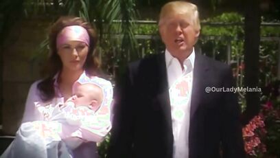 Old video from 'The Apprentice' shows Barron Trump as a baby