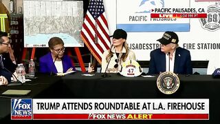 Trump ruins Karen Bass to her face