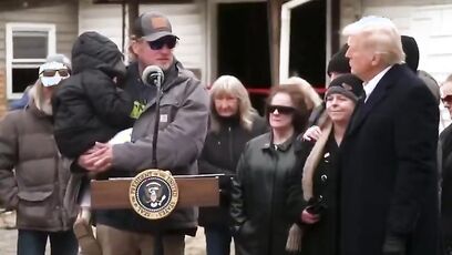 Trump tells Hurricane Helene victim to name insurance company that denied relief