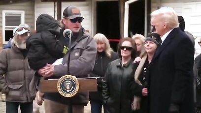 Trump tells Hurricane Helene victim to name insurance company that denied relief