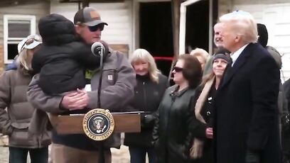 Trump tells Hurricane Helene victim to name insurance company that denied relief