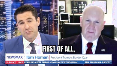 Tom Homan slams hypocrite Pope amid deportation outcries