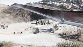 US Marine Corps helps CBP to secure the border