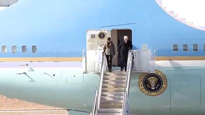 Trump lands in North Carolina to tour hurricane damage