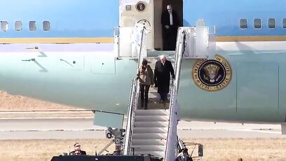 Trump lands in North Carolina to tour hurricane damage
