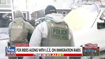 ICE targets 'worst of the worst' criminal illegal aliens, one shouts 'F-CK Trump, Biden forever!'