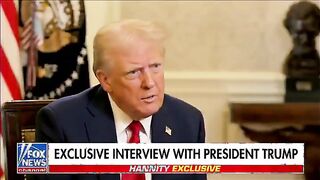 'I don't care' - Trump had to put Sean Hannity in his place for a second