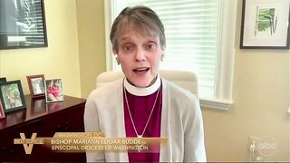 WOKE Bishop Mariann Budde goes on The View, tried blaming Trump