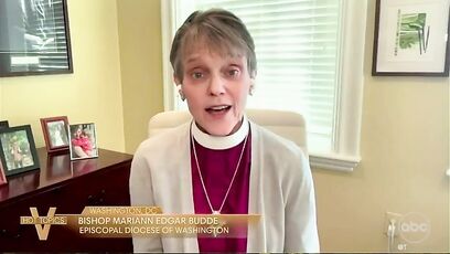 WOKE Bishop Mariann Budde goes on The View, tried blaming Trump
