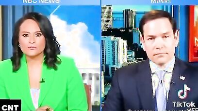 Marco Rubio defends mass deportations, leaving Kristen Walker in the dust