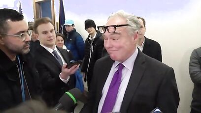 Tim Kaine is mad Trump pardoned political prisoners of J6