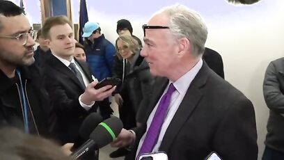 Tim Kaine is mad Trump pardoned political prisoners of J6