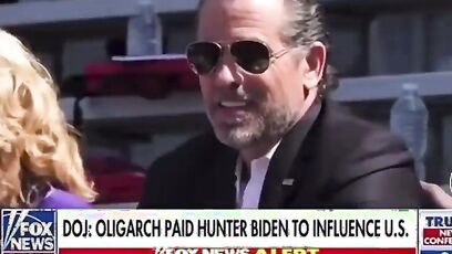 DOJ admits Hunter Biden was bribed by a criminal Romanian oligarch to influence U.S. policy through Joe Biden