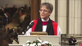 Woke bishop begs for mercy, but Americans want her tossed out of the cathedral