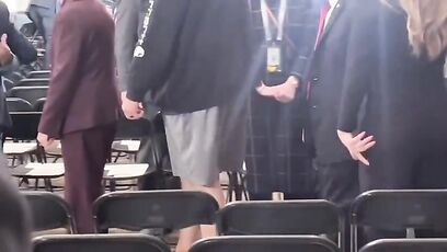 Fetterman showed up to Trump inauguration in shorts and hoodie