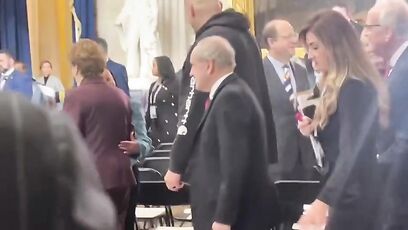 Fetterman showed up to Trump inauguration in shorts and hoodie