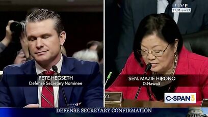 Mazie Hirono 'slurring' during questioning, prompts debate about day drinking
