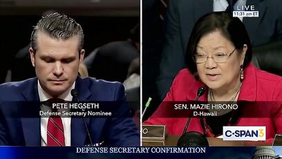 Mazie Hirono 'slurring' during questioning, prompts debate about day drinking