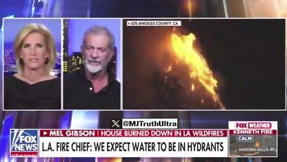 Mel Gibson has terrifying theory about LA fires