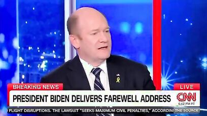 Sen. Coons accidentally implies Pelosi 'orchestrated' a coup against Biden