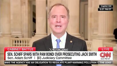 Schiff gives dishonest statement on corrupt DOJ