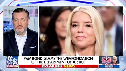 'I want to see a DOJ that follows the damn law' - Ted Cruz