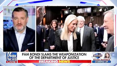 'I want to see a DOJ that follows the damn law' - Ted Cruz