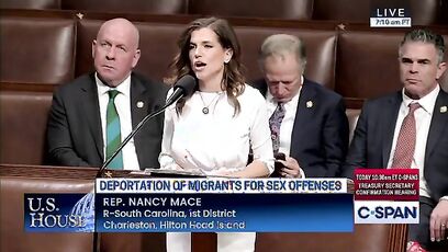 Mace destroys Dems who voted against deportations of violent illegals