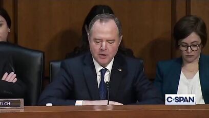 'You were censured by Congress, Senator, for comments just like this' - Bondi to Schiff