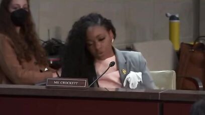 'we ain't left either' - Crockett compares trans people to black people