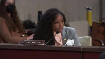 'we ain't left either' - Crockett compares trans people to black people