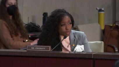 'we ain't left either' - Crockett compares trans people to black people