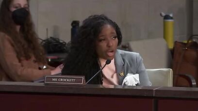 'we ain't left either' - Crockett compares trans people to black people