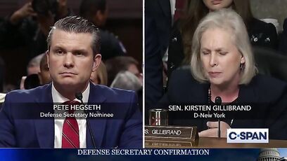 Gillibrand, who never served in the military, lectures Pete Hegseth about women in the military