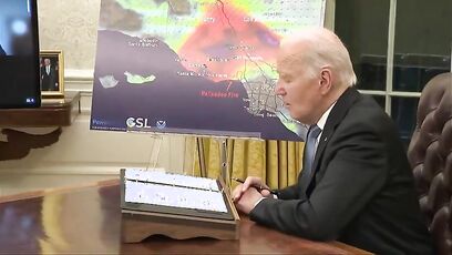 Biden announces 'one-time payment of $770' for CA wildfire victims