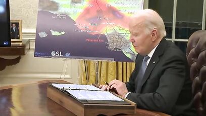 Biden announces 'one-time payment of $770' for CA wildfire victims