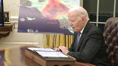 Biden announces 'one-time payment of $770' for CA wildfire victims