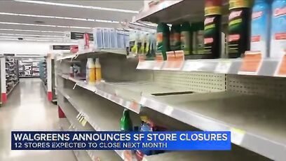 Walgreens to close 12 more stores