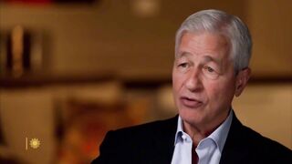 Lesley Stahl failed, couldn't get Jamie Dimon to take bait on Trump